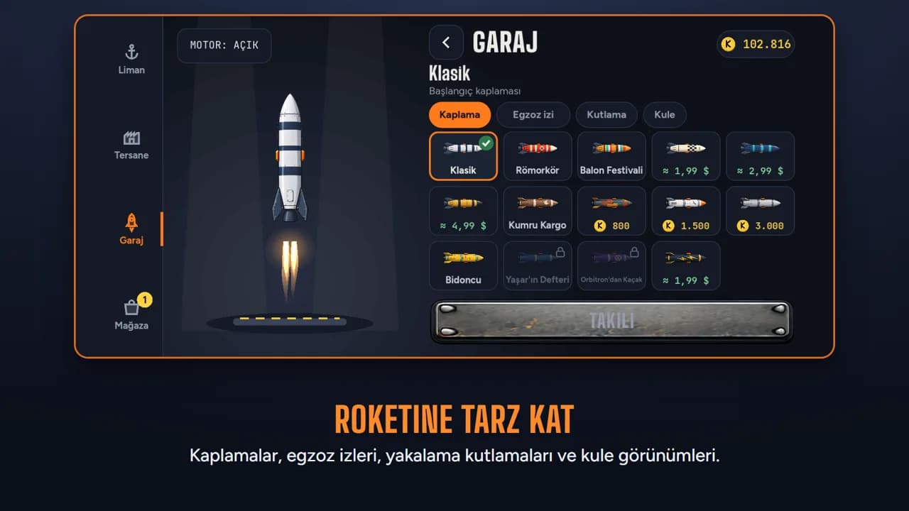 Catchyard: Uzay Roket Oyunu ekran görüntüsü 5
